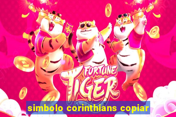 simbolo corinthians copiar